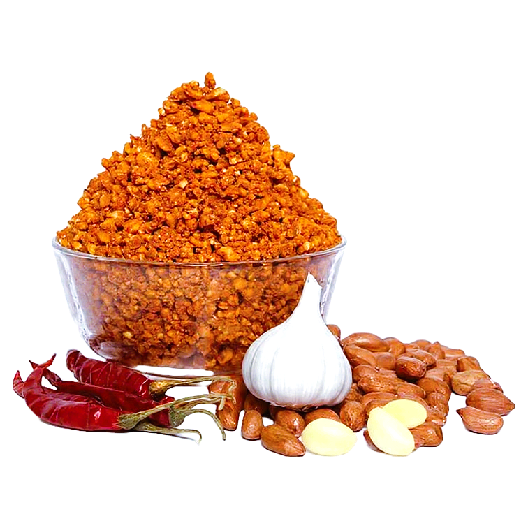 Solapuri Peanut Chutney (Extra Garlic) - 1 kg